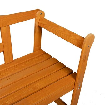 Tuinbank Acacia 119x76x44 cm Massief Hout 7