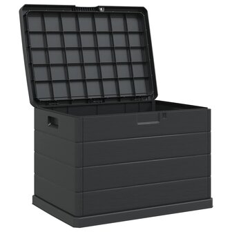 Tuinbox 77,5x54,5x53 cm 170 L kunststof grijs 4