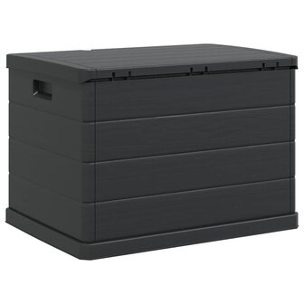 Tuinbox 77,5x54,5x53 cm 170 L kunststof grijs 5