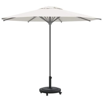 Parasolvoet met wielen rond voor &Oslash;38-48 mm palen 13 kg 2