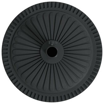 Parasolvoet met wielen rond voor &Oslash;38-48 mm palen 13 kg 6