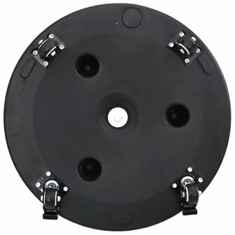 Parasolvoet met wielen rond voor &Oslash;38-48 mm palen 13 kg 7