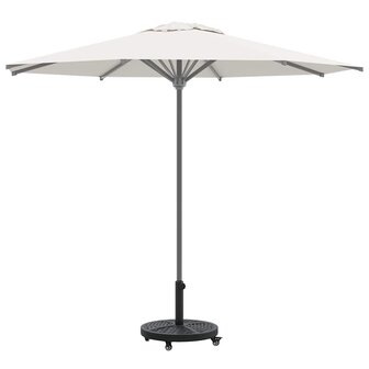 Parasolvoet met wielen rond voor &Oslash;38-48 mm palen 13 kg 2