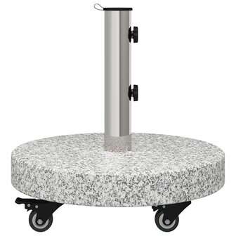 Parasolvoet Verstelbaar Grijs 45 x 45 x 42.5 cm Graniet en RVS 5