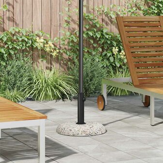 Parasolvoet voor 37/42/52/58 mm Stangen Multikleur Beton 20 kg 1
