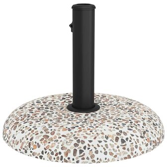 Parasolvoet voor 37/42/52/58 mm Stangen Multikleur Beton 20 kg 6