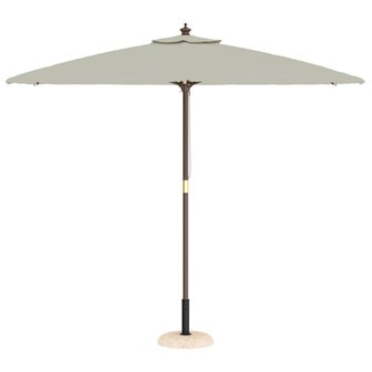 Parasolvoet voor 37/42/52/58 mm stokken, geel, beton, 20 kg 2