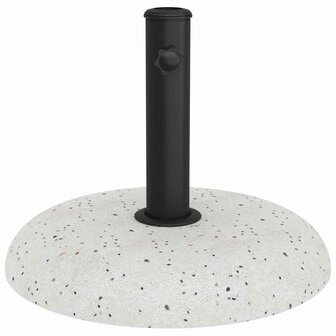Parasolvoet voor 37/42/52/58mm Polen - Witte Betonnen 20 kg 4
