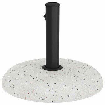 Parasolvoet voor 37/42/52/58mm Polen - Witte Betonnen 20 kg 6