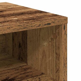 Nachtkastje Oud hout 40 x 30 x 30 cm Bewerkt hout 7