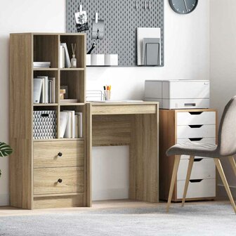 Bureau Sonoma Eik 60x40x76 cm Geengineerd Hout 1
