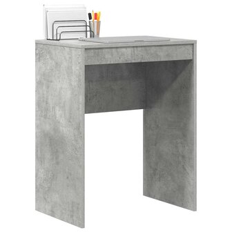 Bureau Betongrijs 60x40x76 cm Geengineerd Hout 2