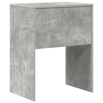 Bureau Betongrijs 60x40x76 cm Geengineerd Hout 5