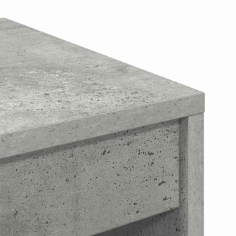 Bureau Betongrijs 60x40x76 cm Geengineerd Hout 6