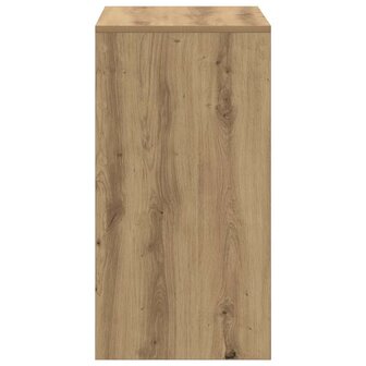 Bureau Artisan Eiken 60x40x76 cm Ge&euml;ngreerd Hout 4