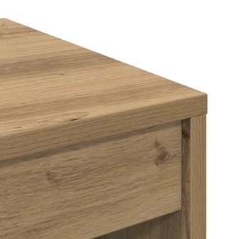 Bureau Artisan Eiken 60x40x76 cm Ge&euml;ngreerd Hout 6