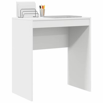 Bureau Wit 70x40x76 cm Geengineerd Hout 2