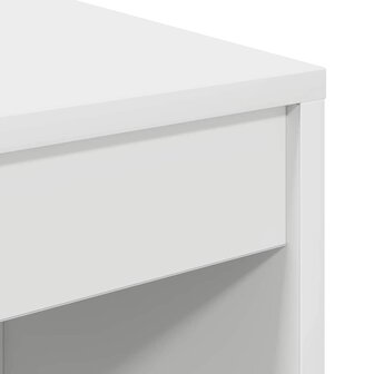 Bureau Wit 70x40x76 cm Geengineerd Hout 6