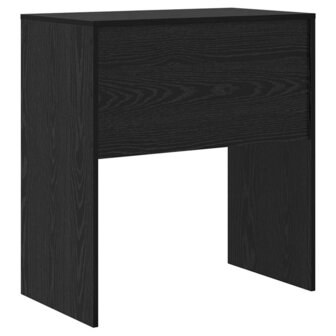 Bureau Zwart Eiken 70x40x76 cm Geengineerd Hout 5
