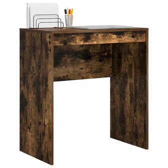 Bureau Gerookt Eiken 70x40x76 cm Geengineerd Hout 2