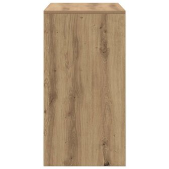 Bureau Artisan Eiken 70x40x76 cm Gelaagd Hout 4
