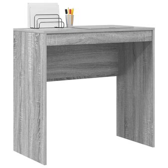 Bureau Grijs Sonoma 80x40x76 cm Houtcomposiet 2