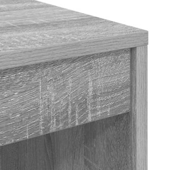 Bureau Grijs Sonoma 80x40x76 cm Houtcomposiet 6