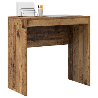 Bureau van Oud Hout 80x40x76 cm Geengineerd Hout 2