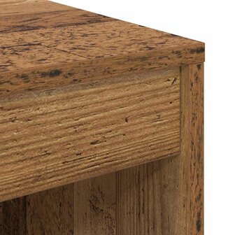 Bureau van Oud Hout 80x40x76 cm Geengineerd Hout 6