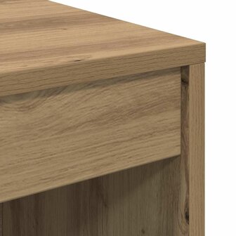 Bureau Artisan Eiken 80x40x76 cm Gelamineerd Hout 6