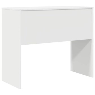 Bureau Wit 90x40x76 cm Gelaagd Hout 5