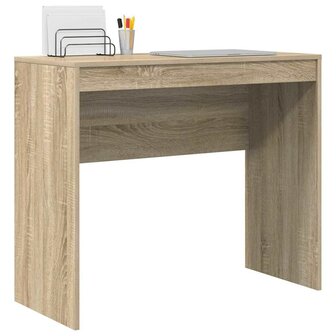 Bureau in Sonoma Eiken 90x40x76 cm Gelaagd Hout 2