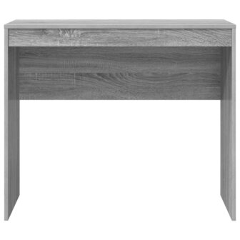 Bureau Grijs Sonoma 90x40x76 cm Gelaagd Hout 3