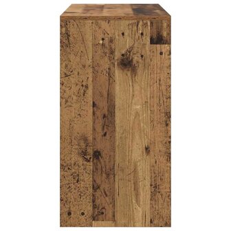 Bureau van oud hout 90x40x76 cm Engineered Wood 4