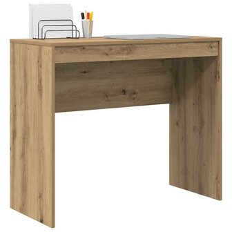 Bureau Artisan Eiken 90x40x76 cm Samengesteld Hout 2
