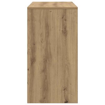 Bureau Artisan Eiken 90x40x76 cm Samengesteld Hout 4