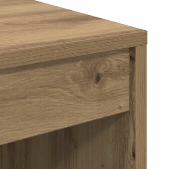 Bureau Artisan Eiken 90x40x76 cm Samengesteld Hout 6