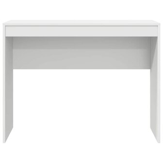 Bureau Wit 100x40x76 cm Geengineerd Hout 3