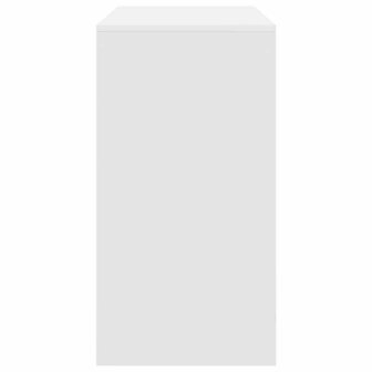 Bureau Wit 100x40x76 cm Geengineerd Hout 4