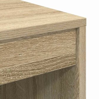 Bureau Sonoma Eik 100x40x76 cm Ge&iuml;ntegreerd Hout 6