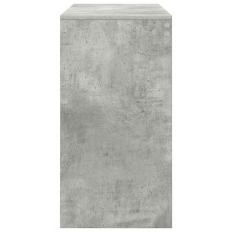 Bureau Betongrijs 100x40x76 cm Gelaagd Hout 4