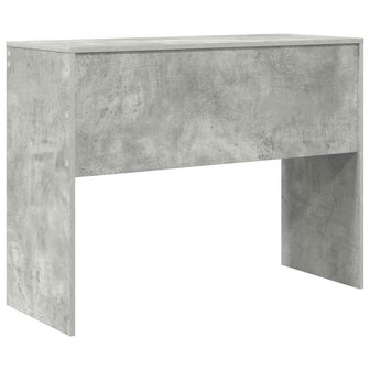 Bureau Betongrijs 100x40x76 cm Gelaagd Hout 5
