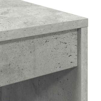 Bureau Betongrijs 100x40x76 cm Gelaagd Hout 6