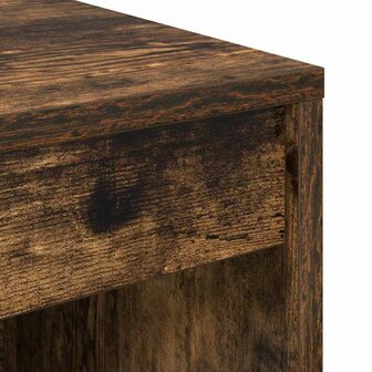 Bureau Gekookt Eiken 100x40x76 cm Gelaagd Hout 6