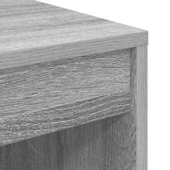 Bureau Grijs Sonoma 100x40x76 cm Gelaagd Hout 6
