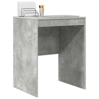 Bureau Beton Grijs 60x50x76 cm Gelaagd Hout 2