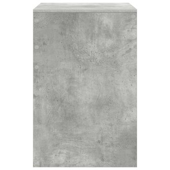 Bureau Beton Grijs 60x50x76 cm Gelaagd Hout 4