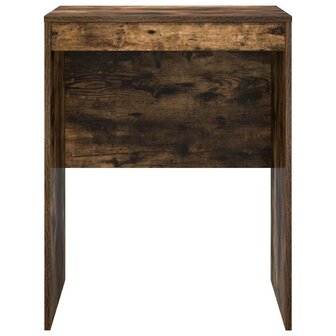 Bureau Rook-eiken 60x50x76 cm Gelaagd Hout 3