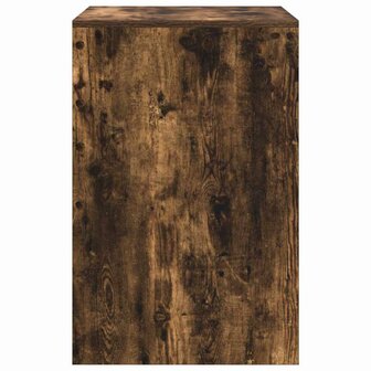 Bureau Rook-eiken 60x50x76 cm Gelaagd Hout 4