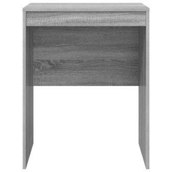 Bureau Grijs Sonoma 60x50x76 cm Gelaagd Hout 3